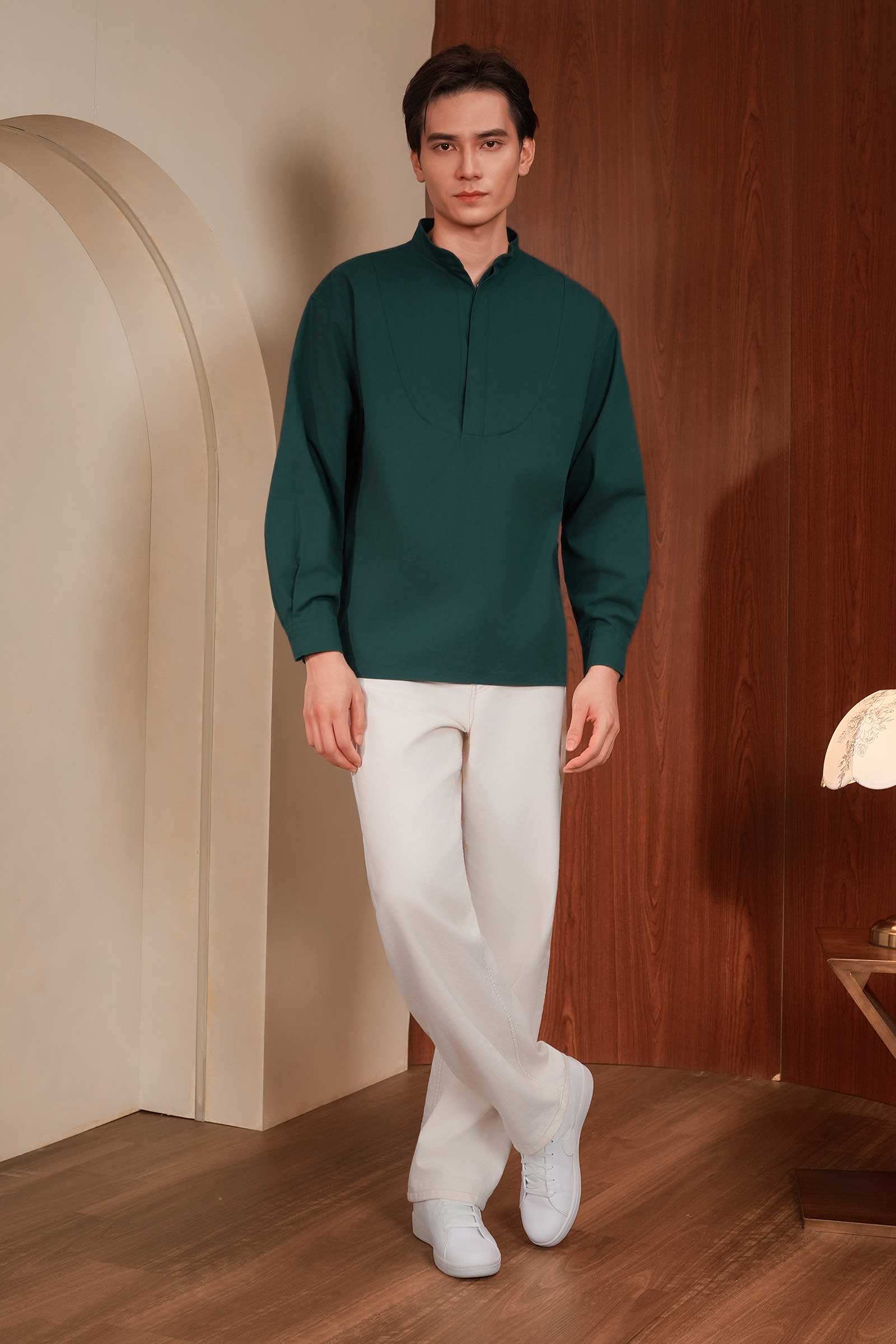 Johan Men Shirt (Teal)