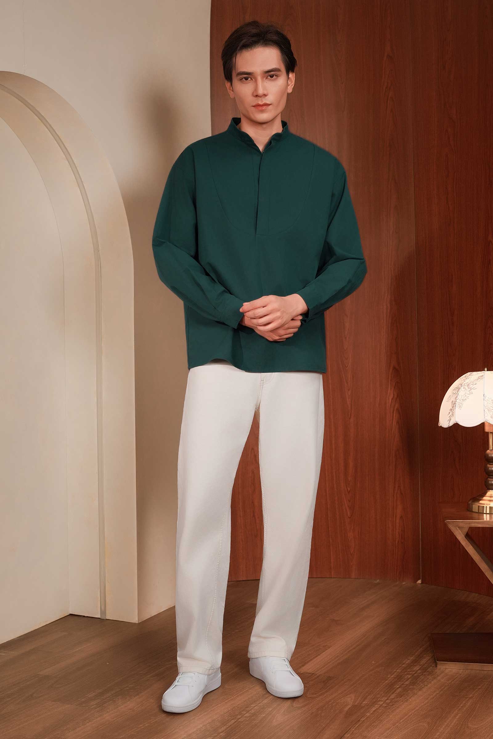 Johan Men Shirt (Teal)