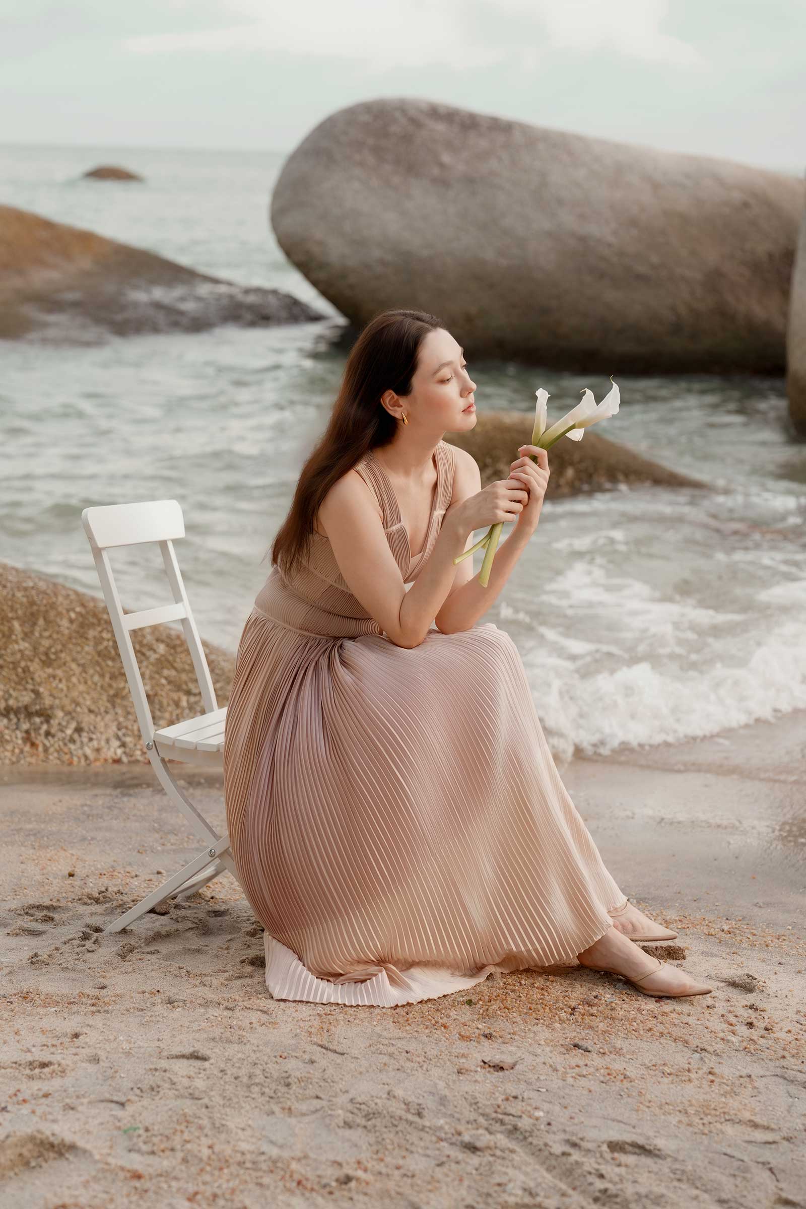 Dazelle Dress (Champagne)