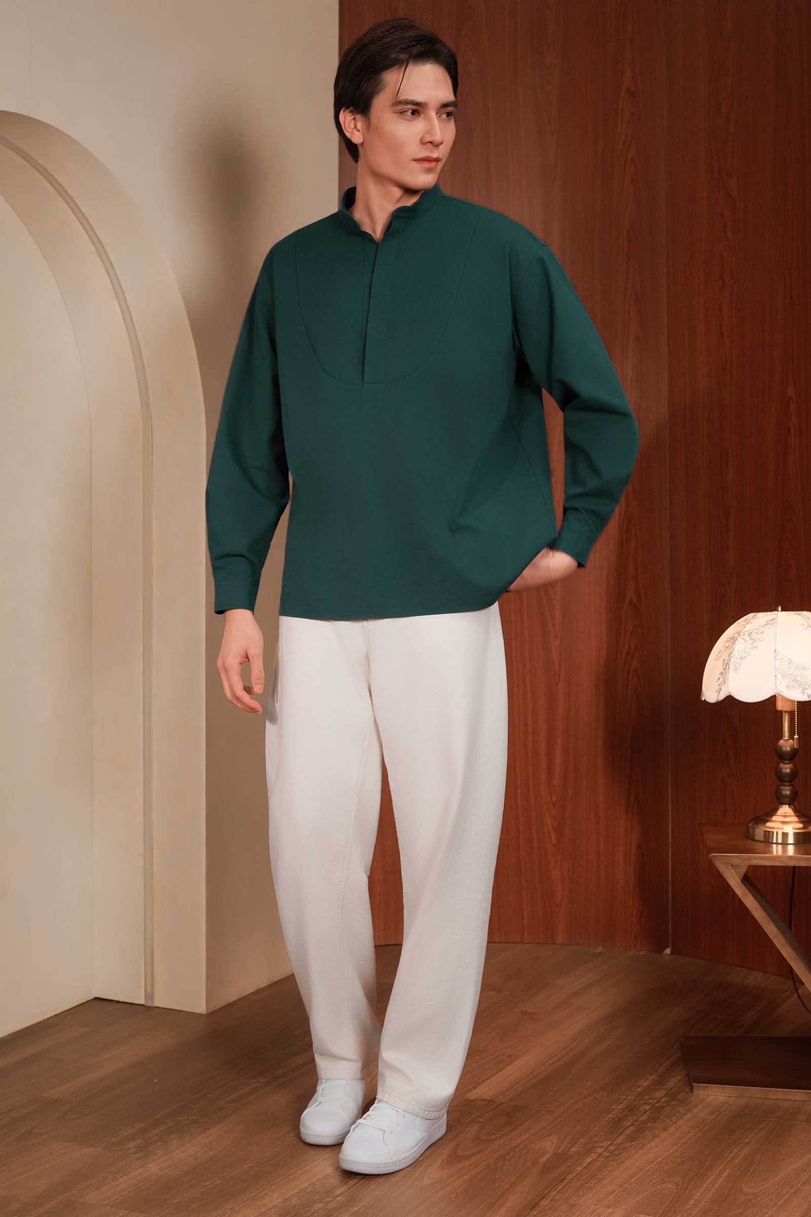 Johan Men Shirt (Teal)