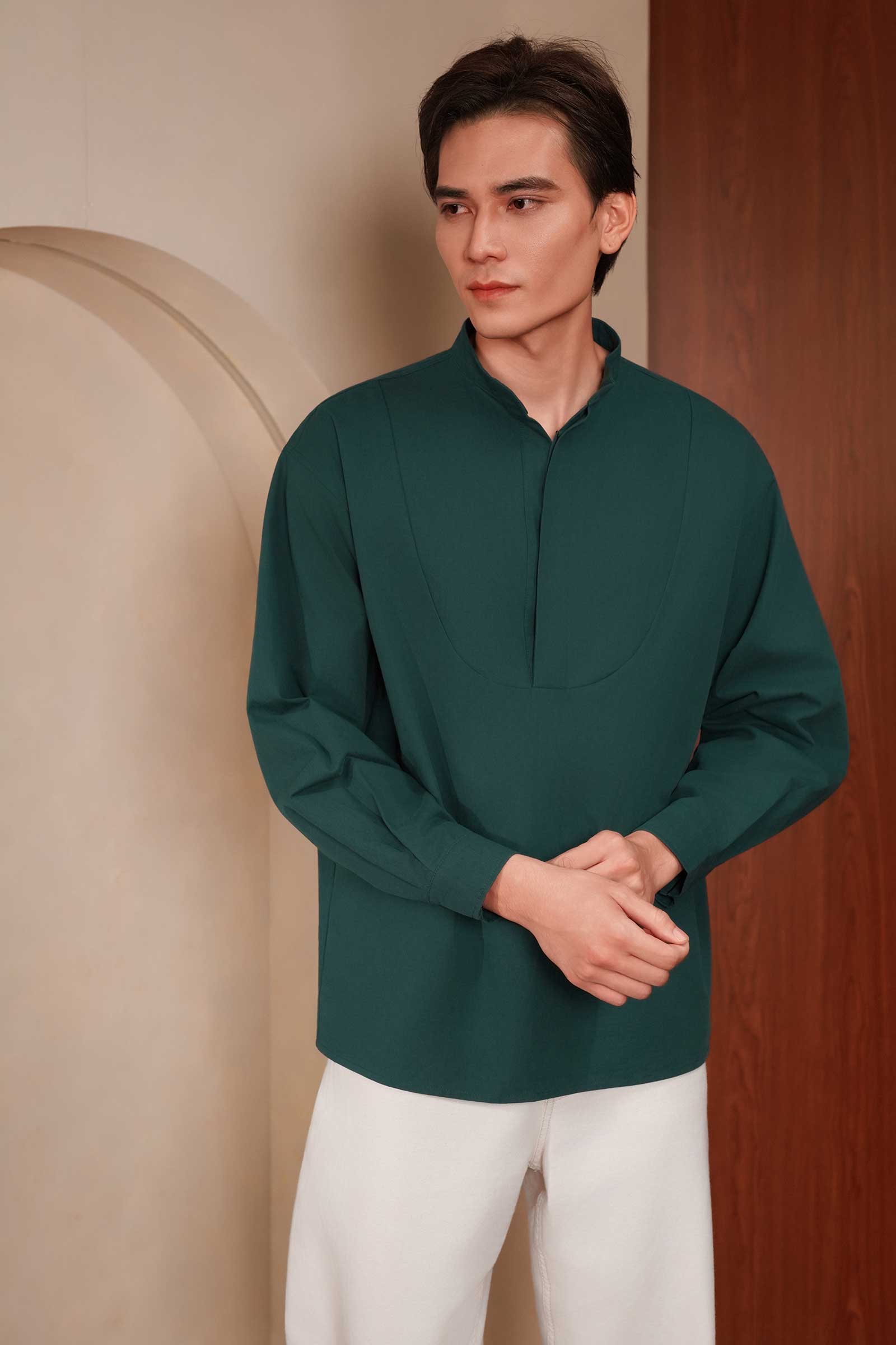Johan Men Shirt (Teal)