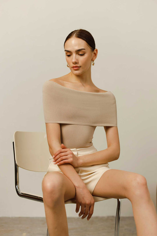 Dosse Bodysuit (Taupe) (Non Returnable)