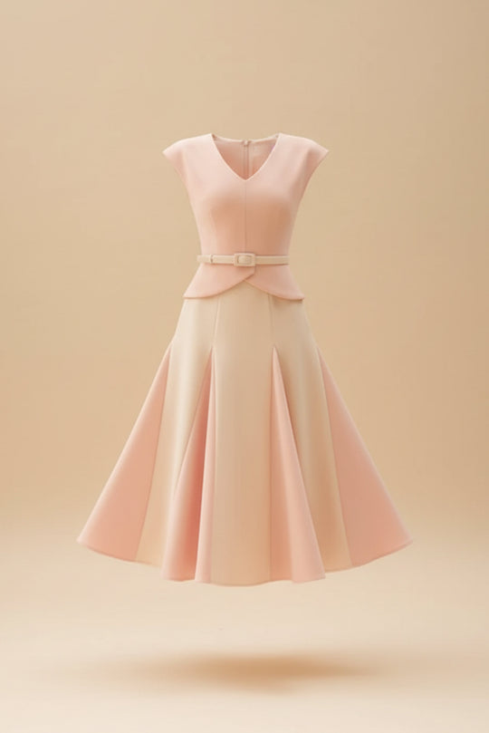 Dalienaq Dress (Baby Pink)