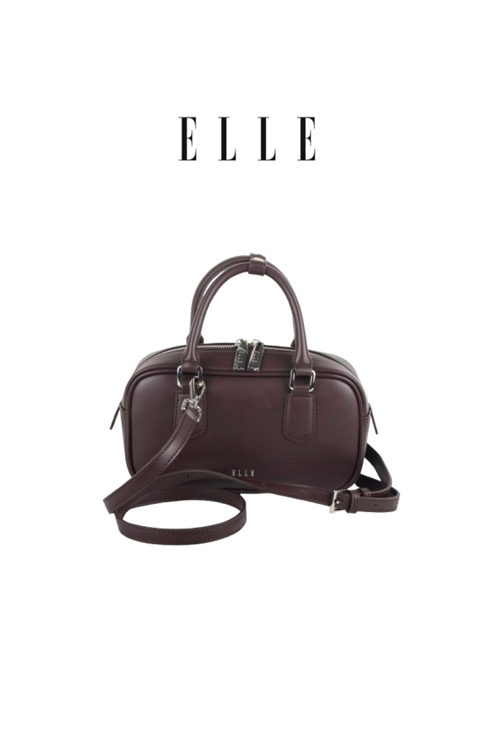 ELLE: VERONICA CARRY BAG (Dark Brown)