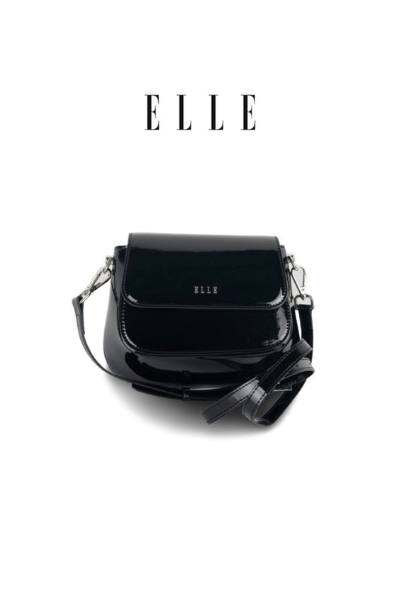 ELLE: TABBY SLING BAG (Black)