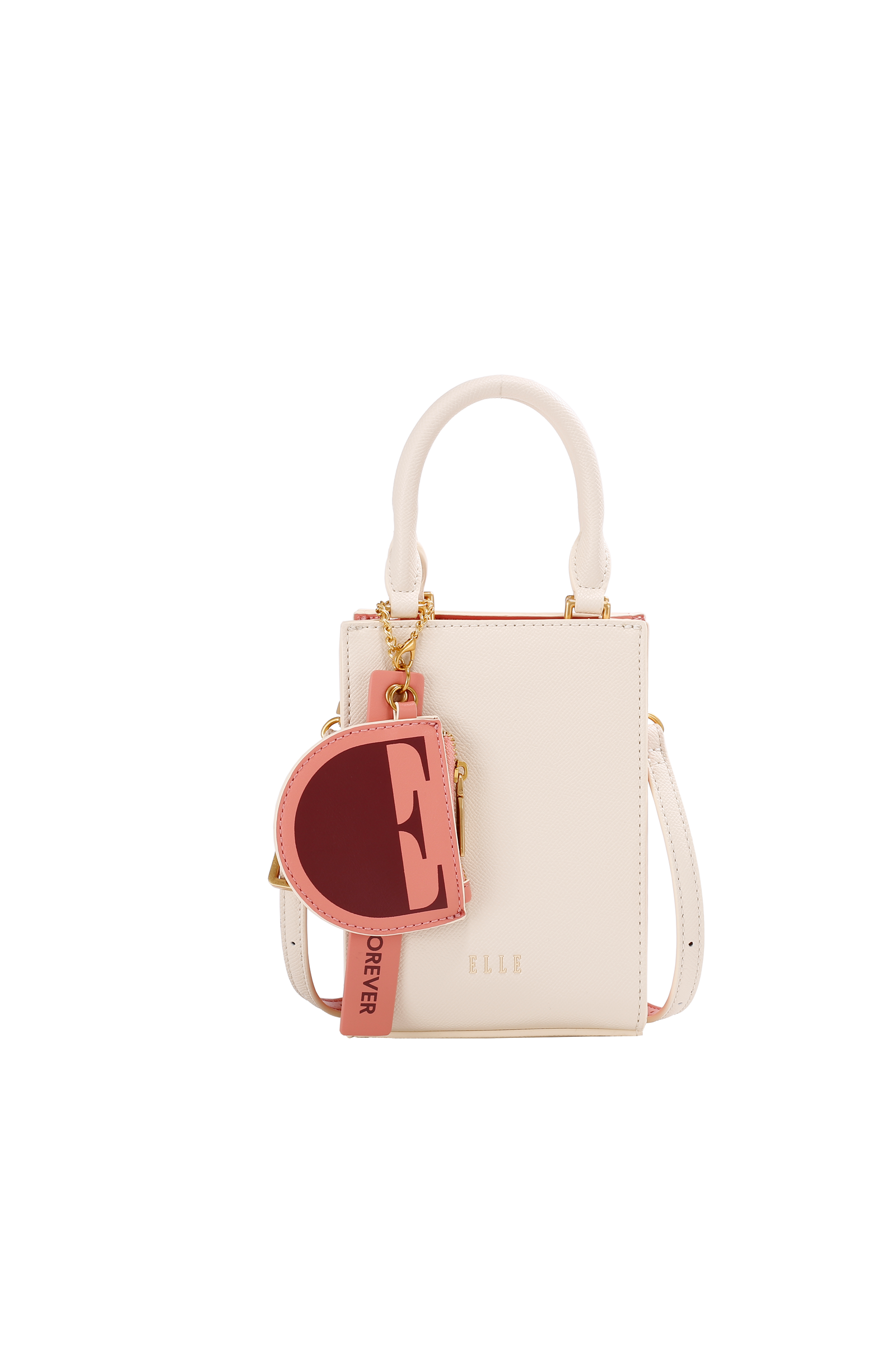 ELLE: Ell Hillary Mini Bag (Beige)