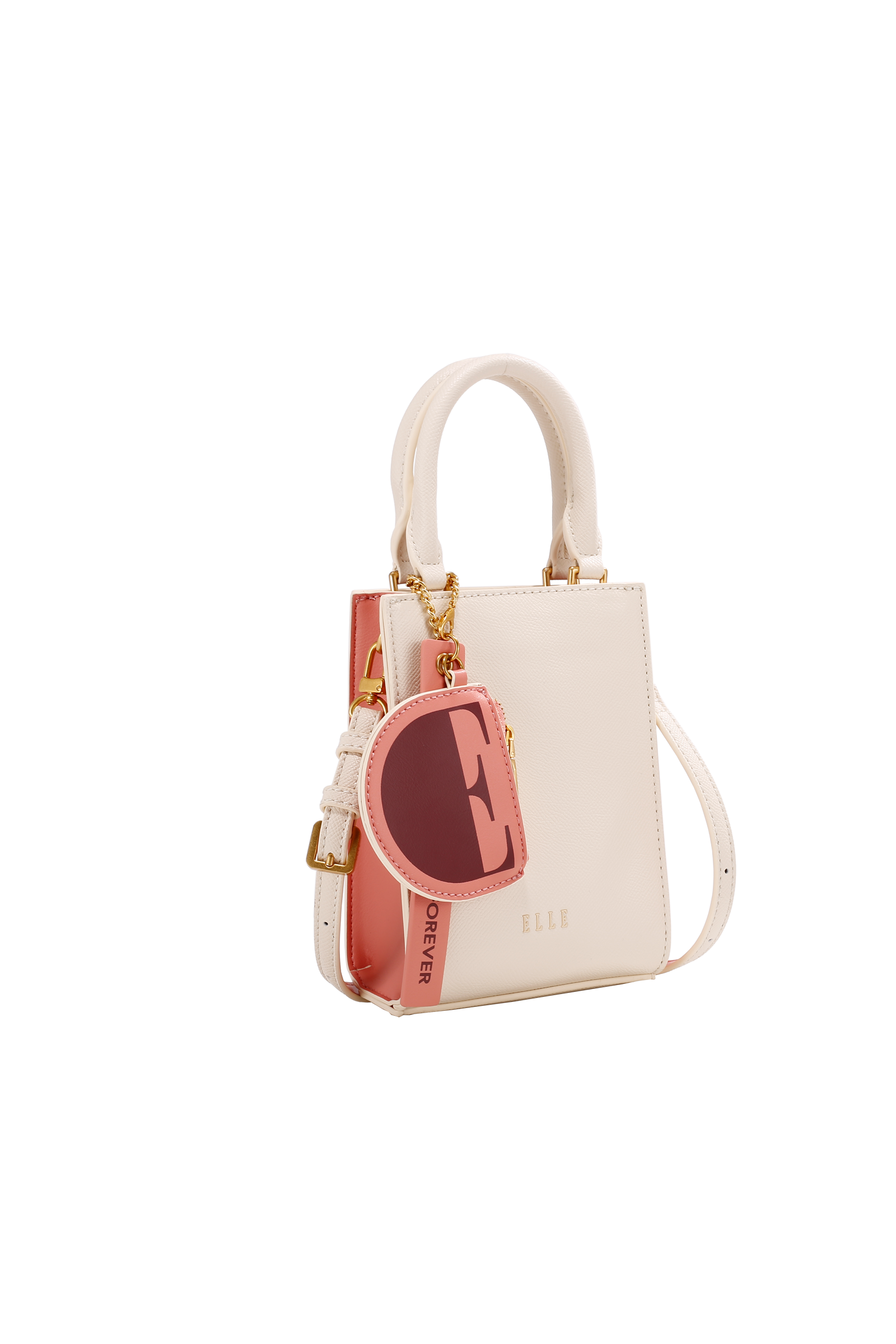 ELLE: Ell Hillary Mini Bag (Beige)