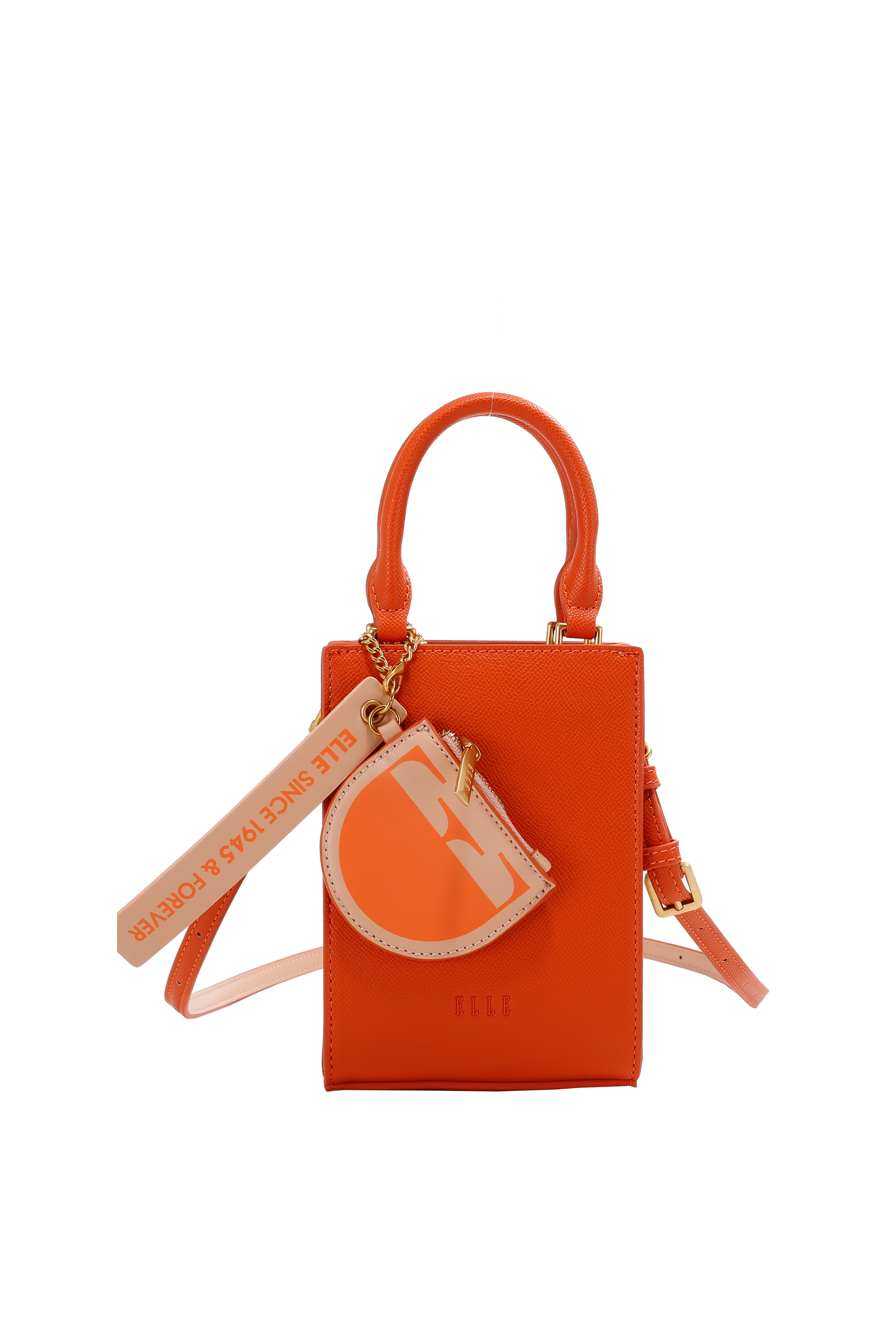 ELLE: Ell Hillary Mini Bag (Orange)