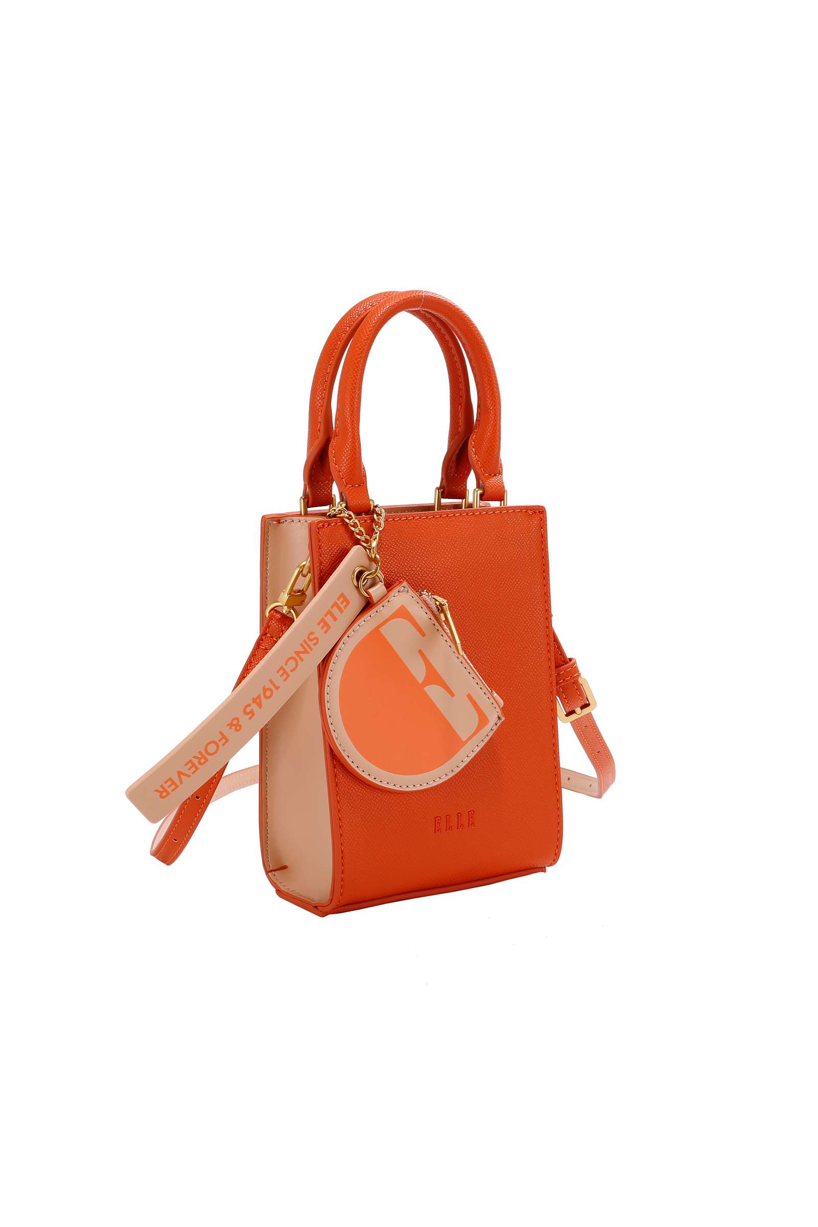 ELLE: Ell Hillary Mini Bag (Orange)