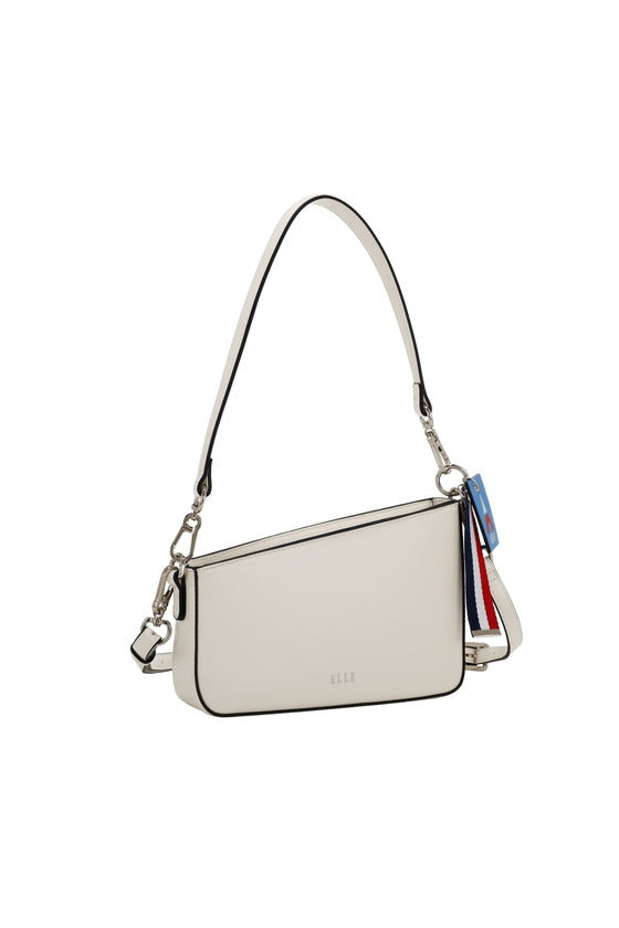 ELLE: BE PARIS SHOULDER BAG (White)