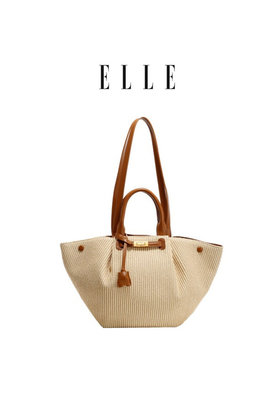 ELLE: SHILOH TOTE BAG (Brown)