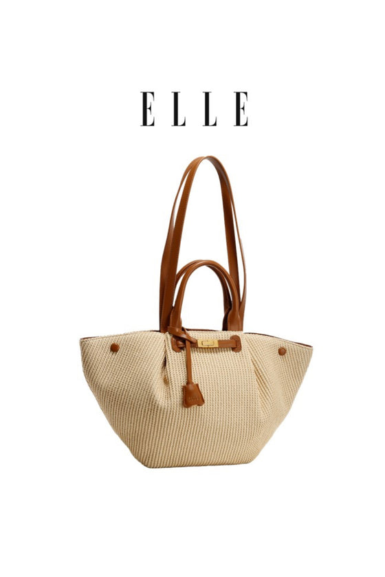 ELLE: SHILOH TOTE BAG (Brown)