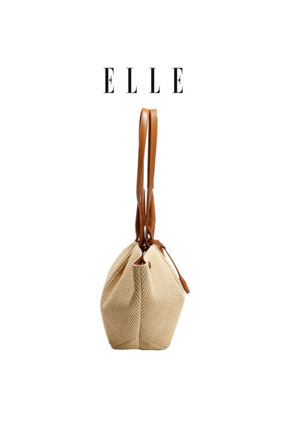 ELLE: SHILOH TOTE BAG (Brown)