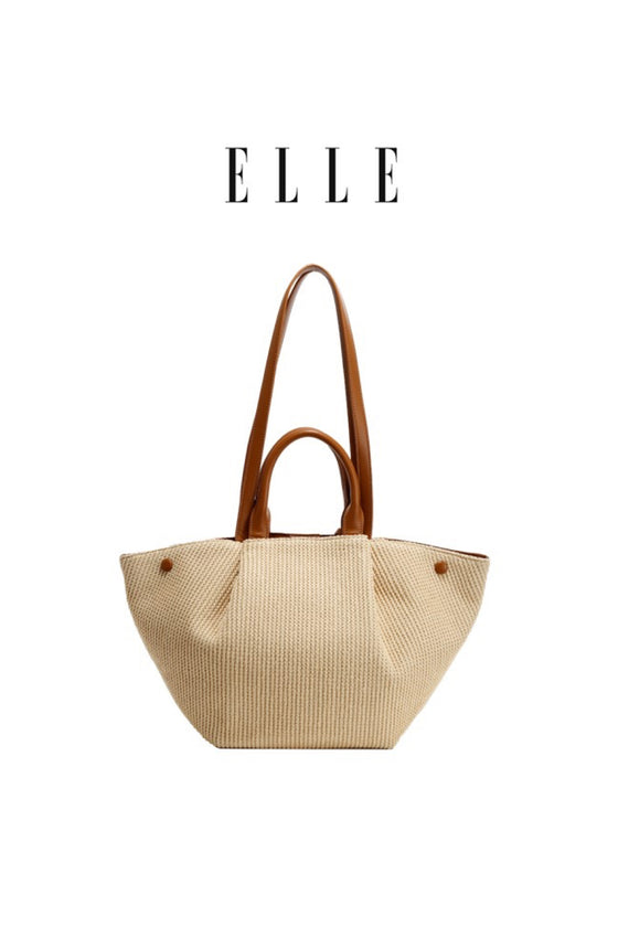 ELLE: SHILOH TOTE BAG (Brown)