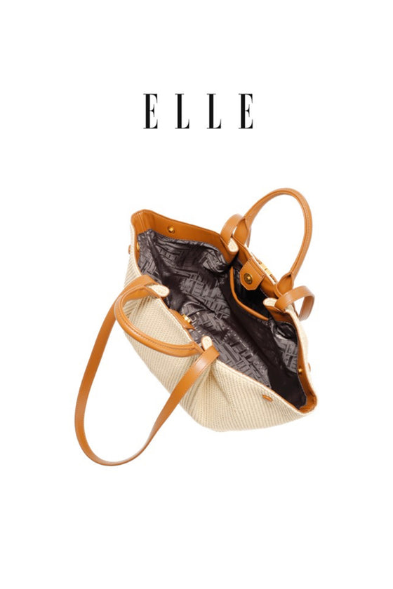 ELLE: SHILOH TOTE BAG (Brown)