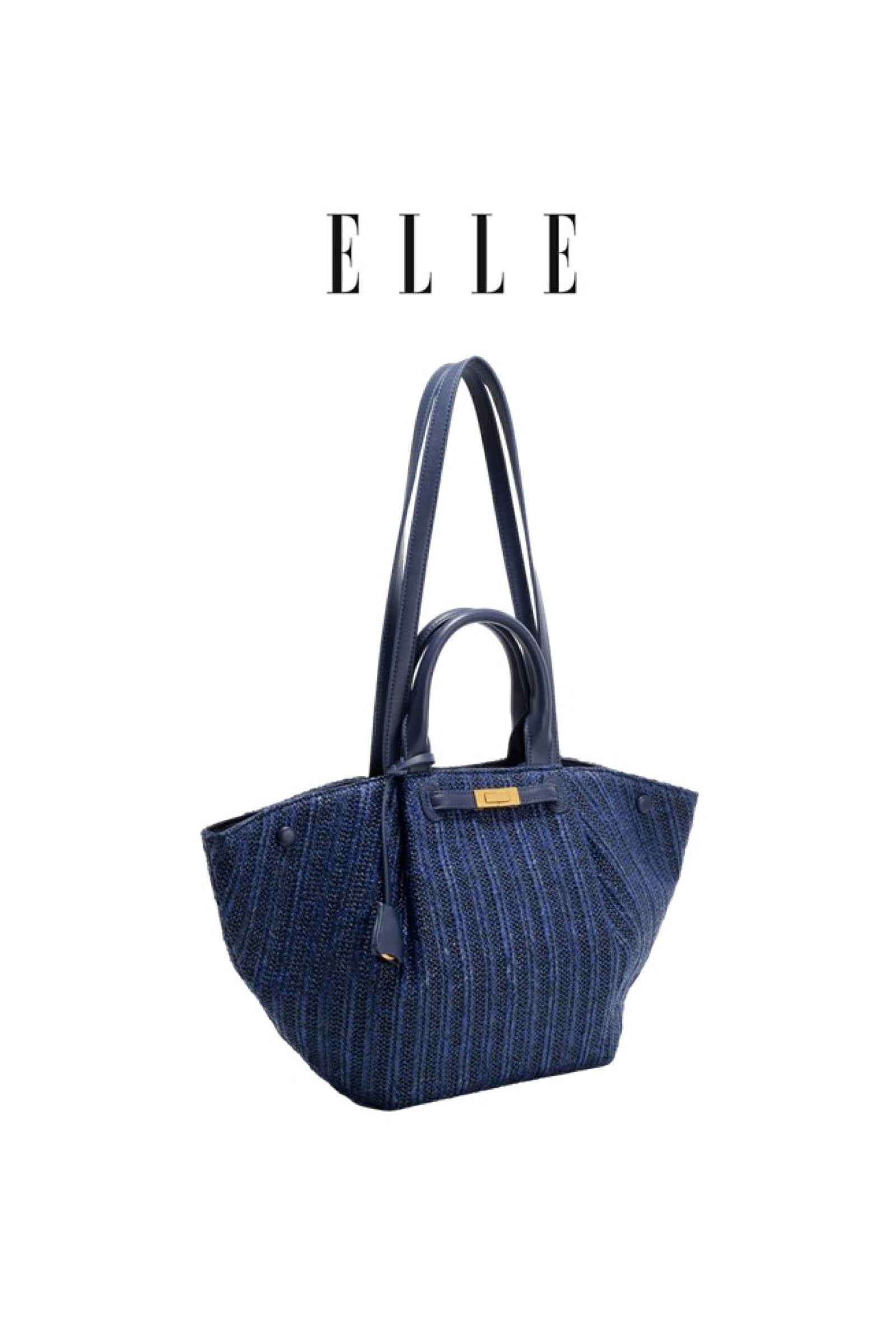 ELLE: SHILOH TOTE BAG (Navy)