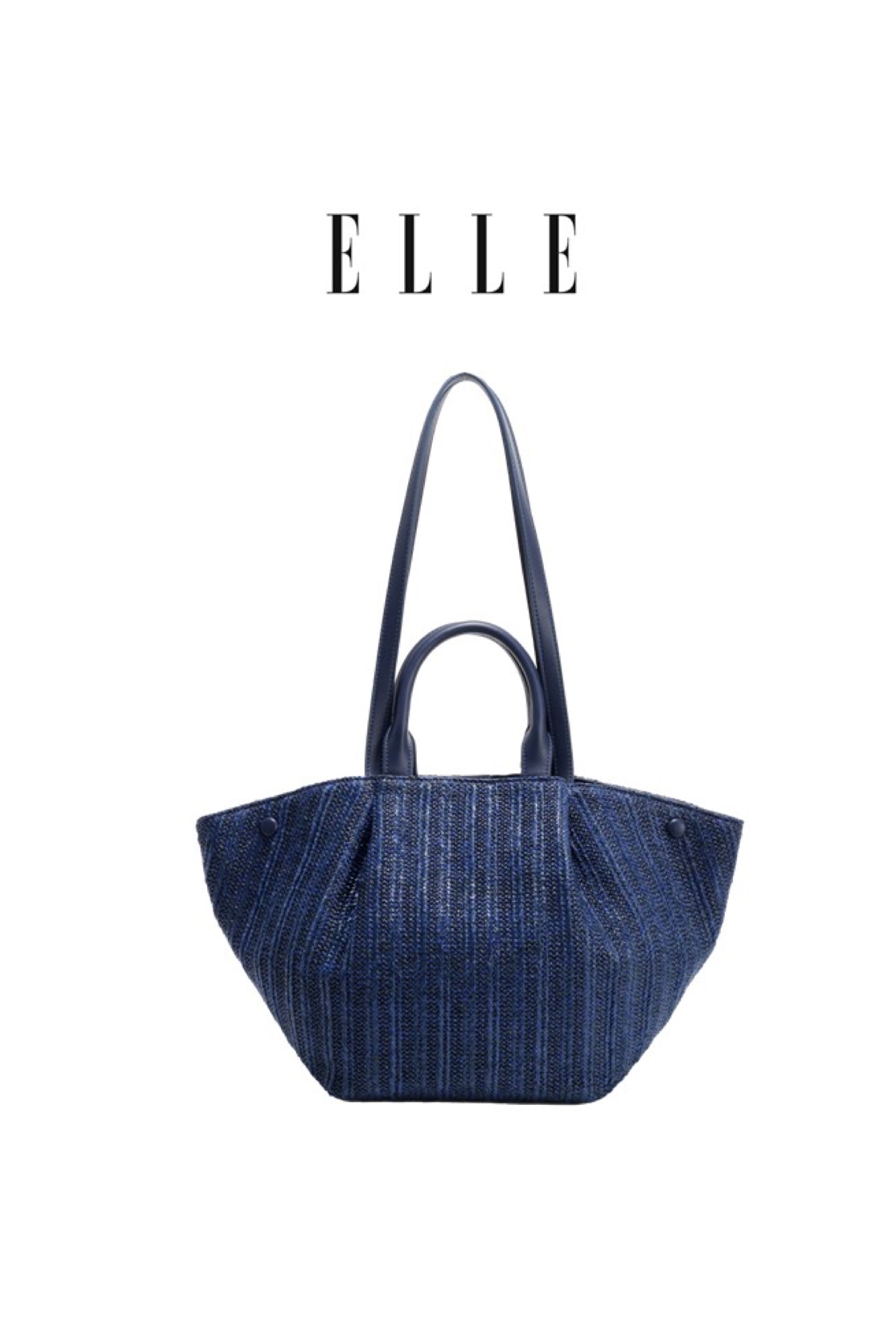 ELLE: SHILOH TOTE BAG (Navy)