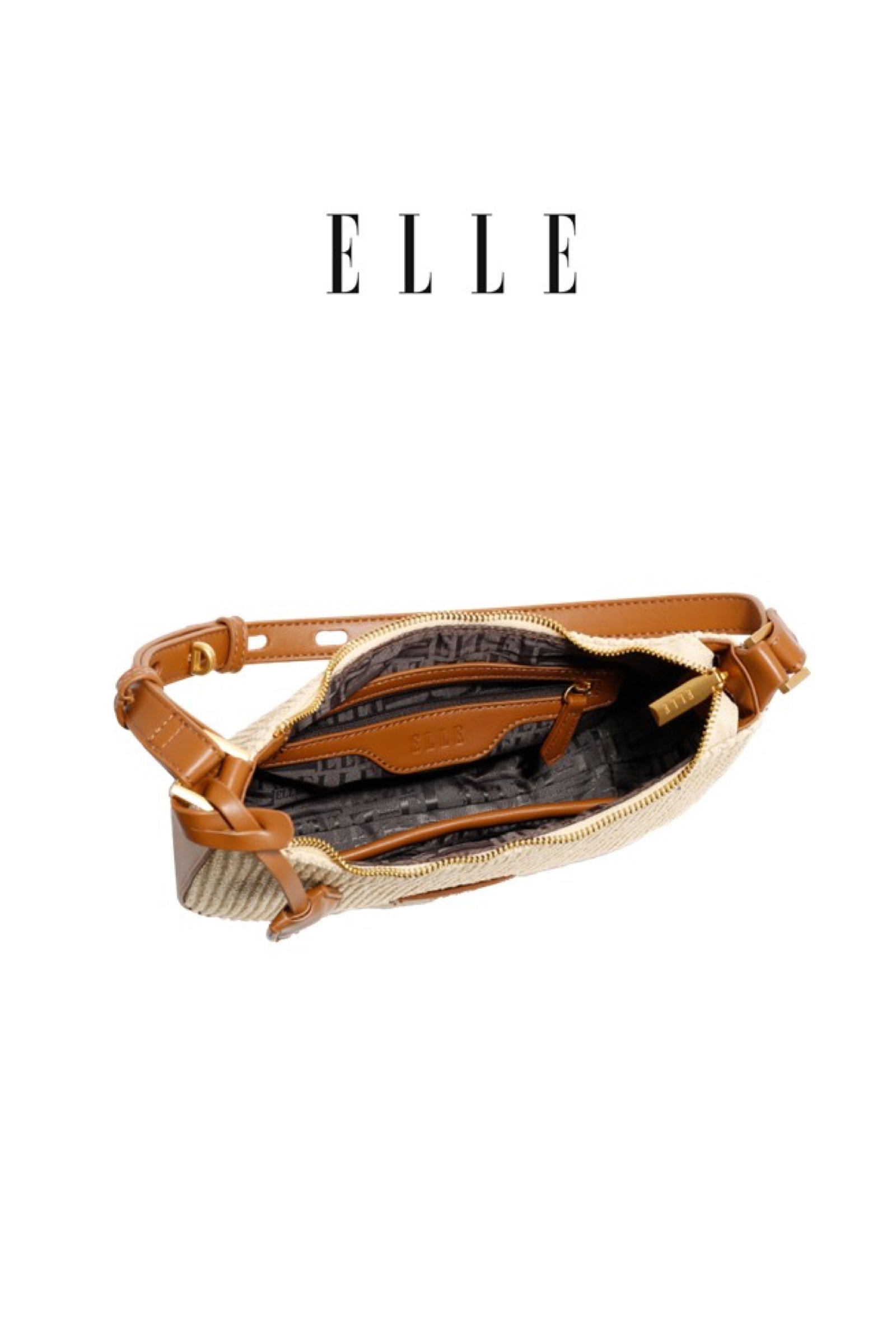 ELLE: SHILOH HOBO BAG (Brown)