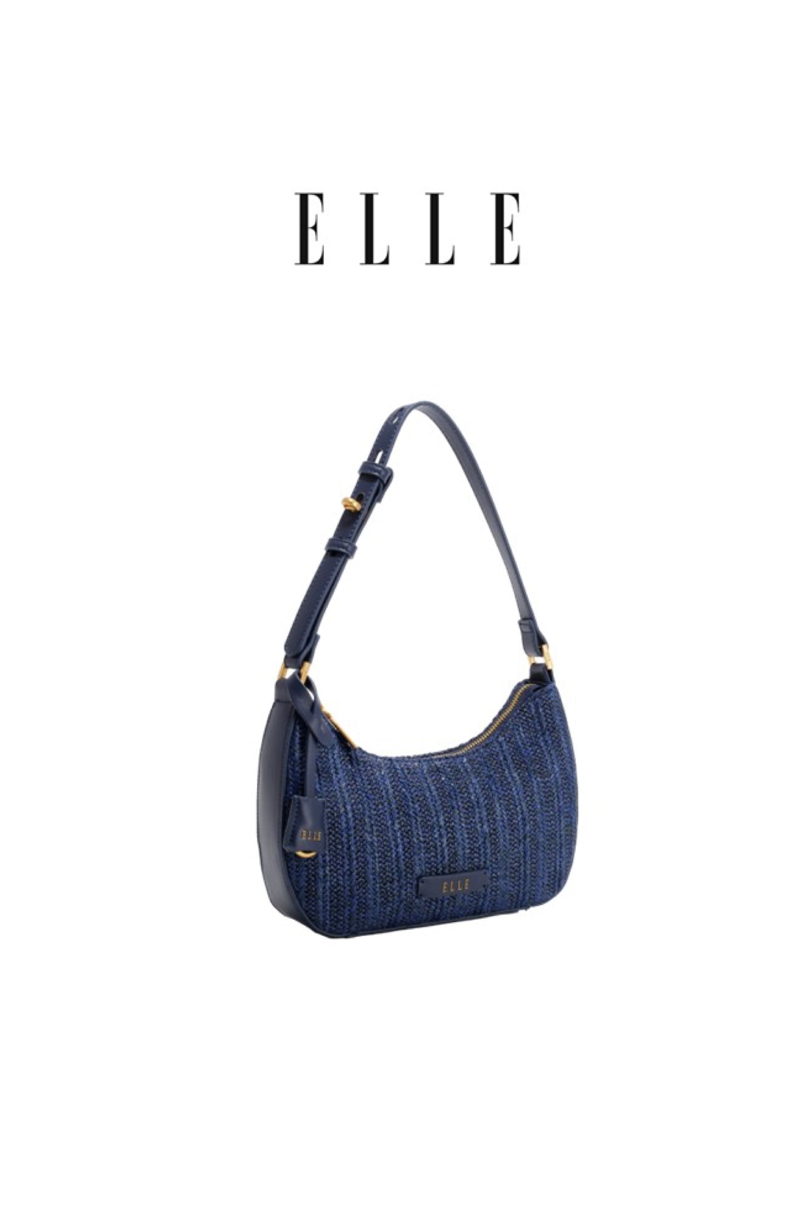 ELLE: SHILOH HOBO BAG (Navy)