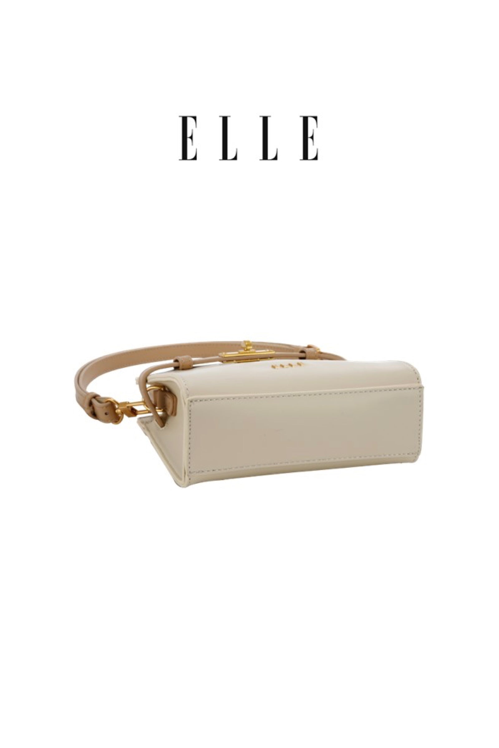 ELLE: ELIZABETH MINI BAG (Beige)