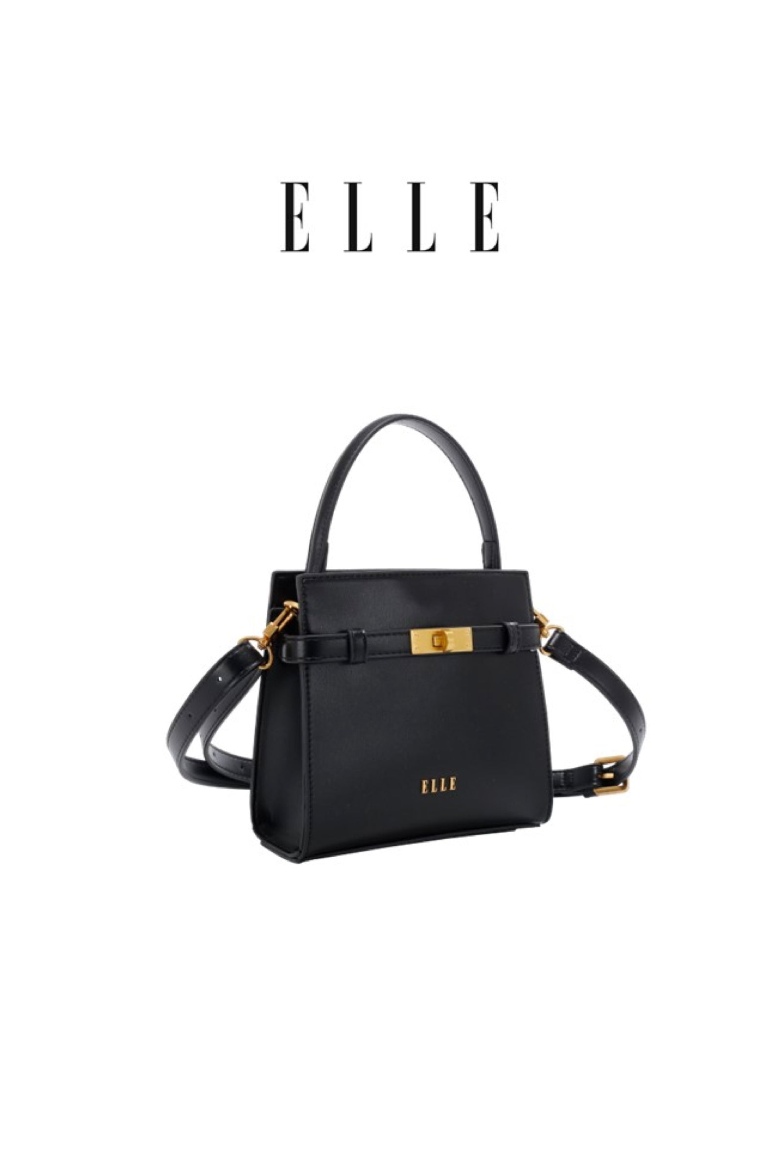 ELLE: ELIZABETH MINI BAG (Black)