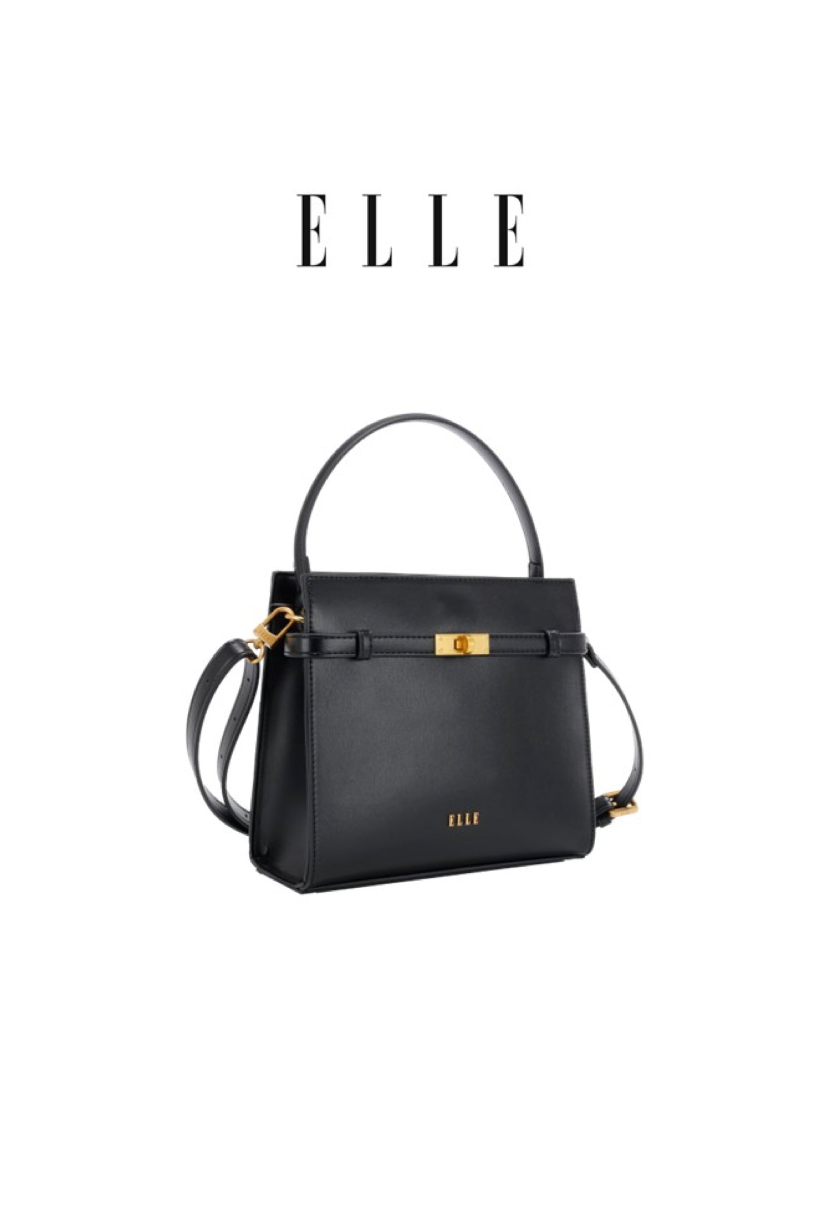 ELLE: ELIZABETH CARRY BAG (Black)