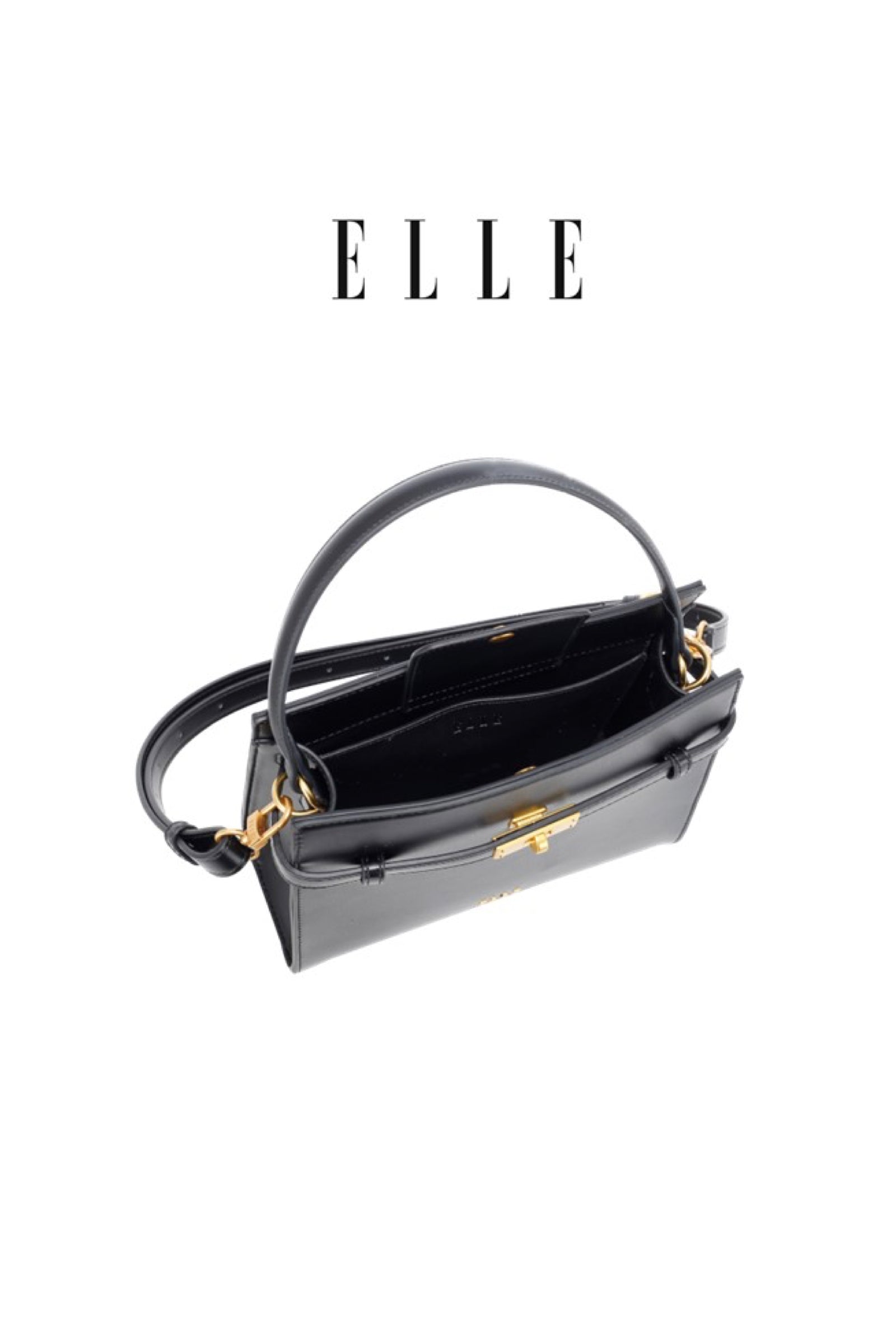 ELLE: ELIZABETH CARRY BAG (Black)