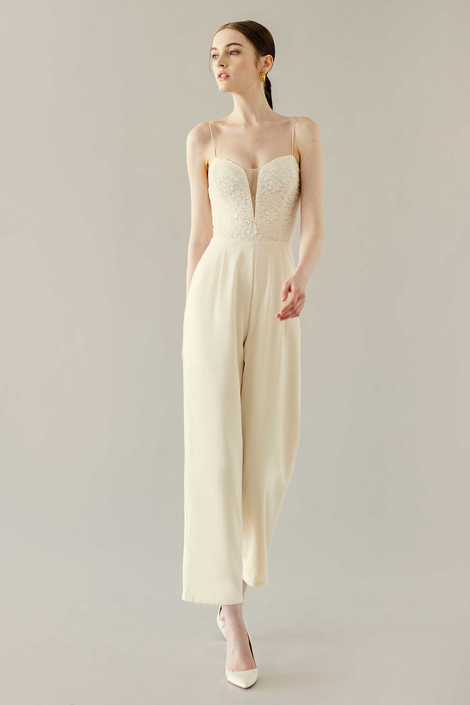 Diara Jumpsuit (Cream)