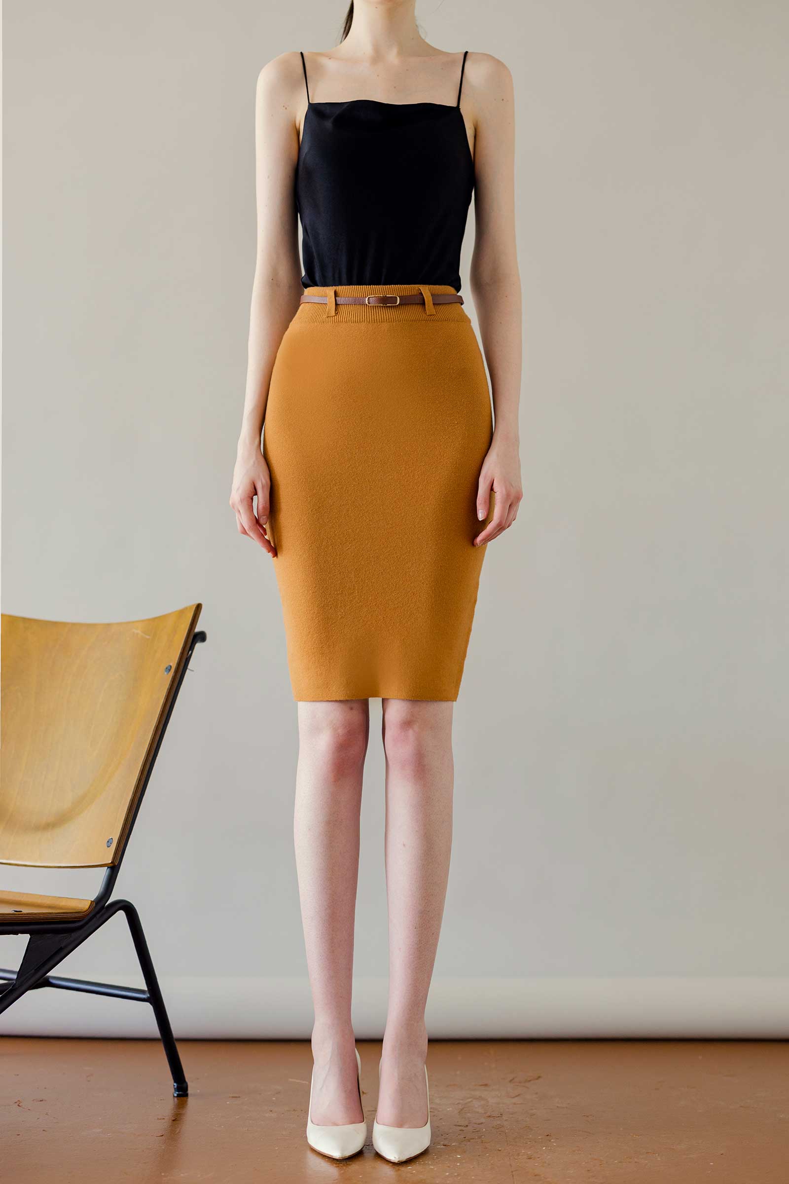 Duvia Skirt (Chesnut)