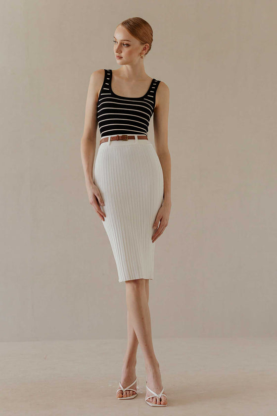 Dinierv Skirt (White)