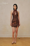 Maya Qipao (Ochre)