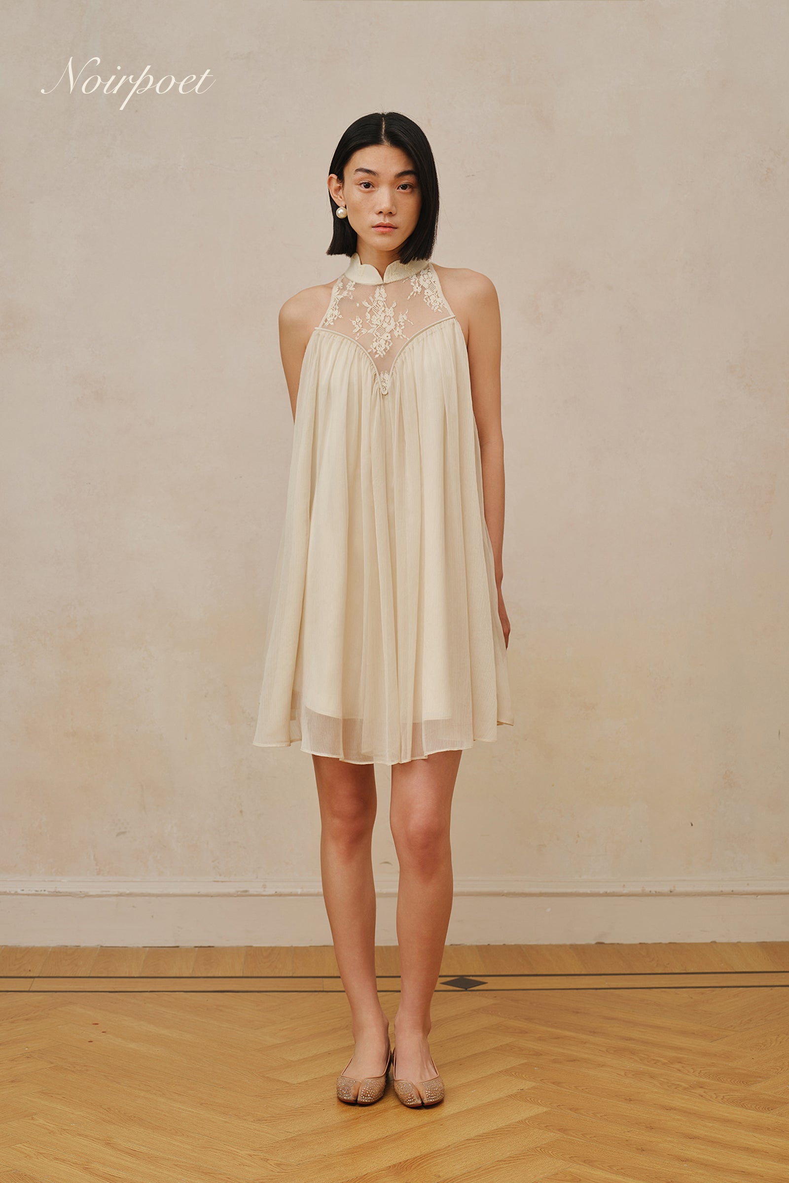 Heir Dress (Antique Beige)
