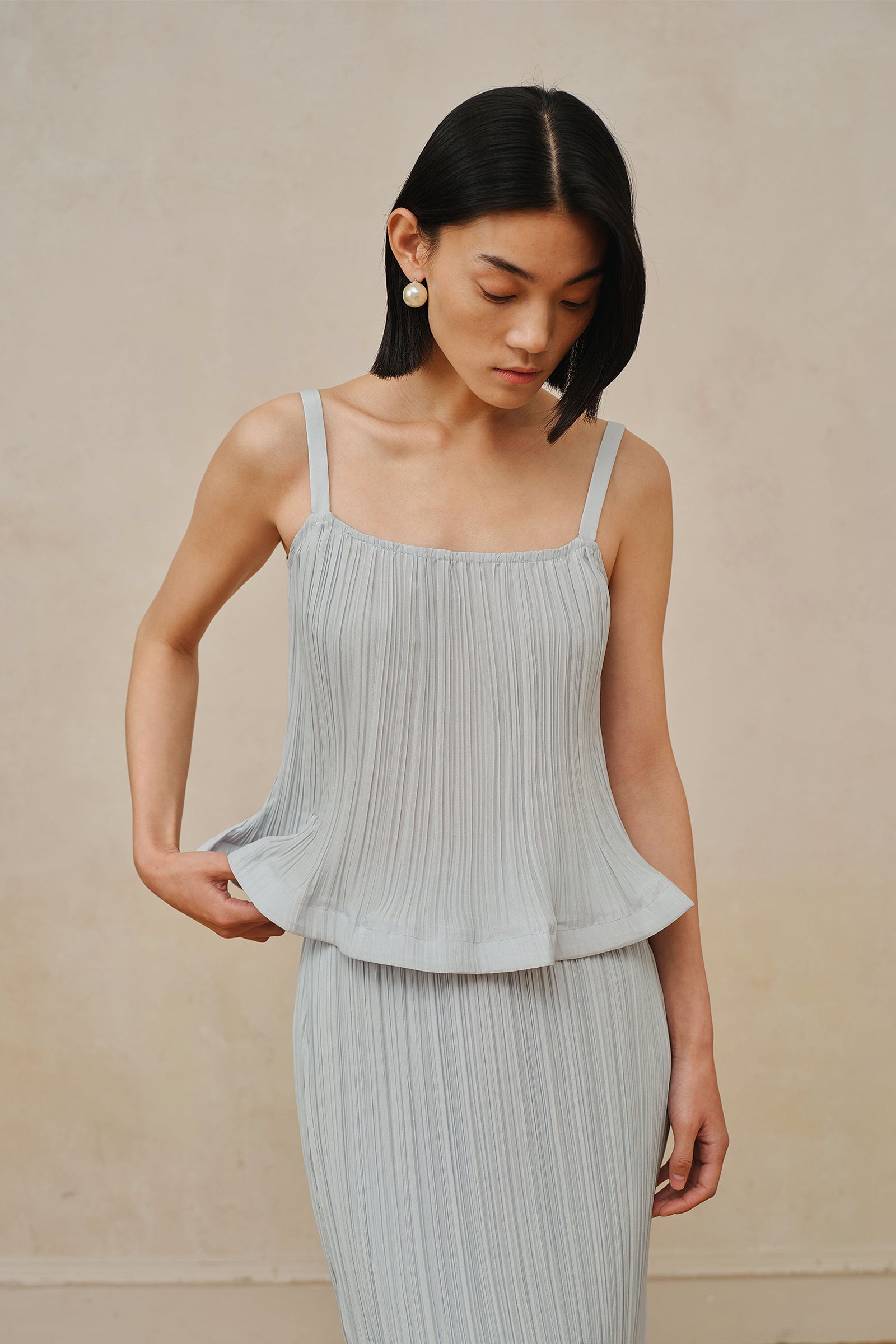 Pia Top (Petal Blue)