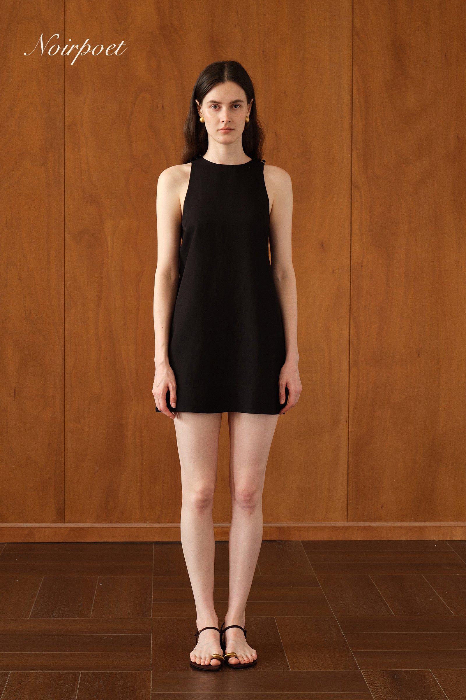 Margo Shift Dress (Black)