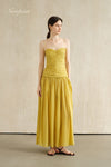 Palais Dress (Lime Leaf)
