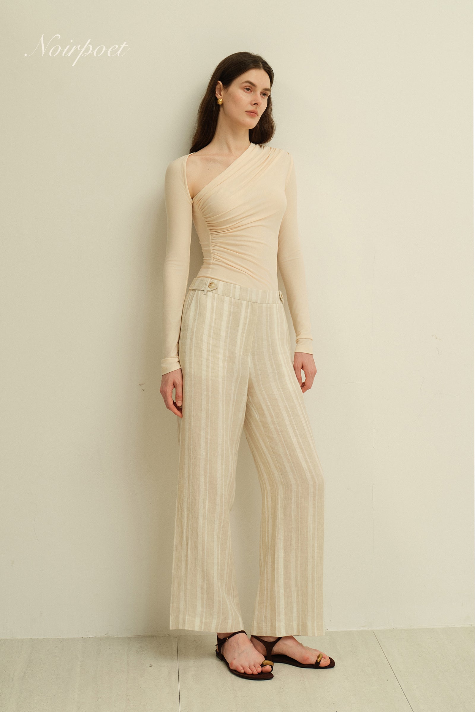 Tabe Pants (Canvas Stripe)