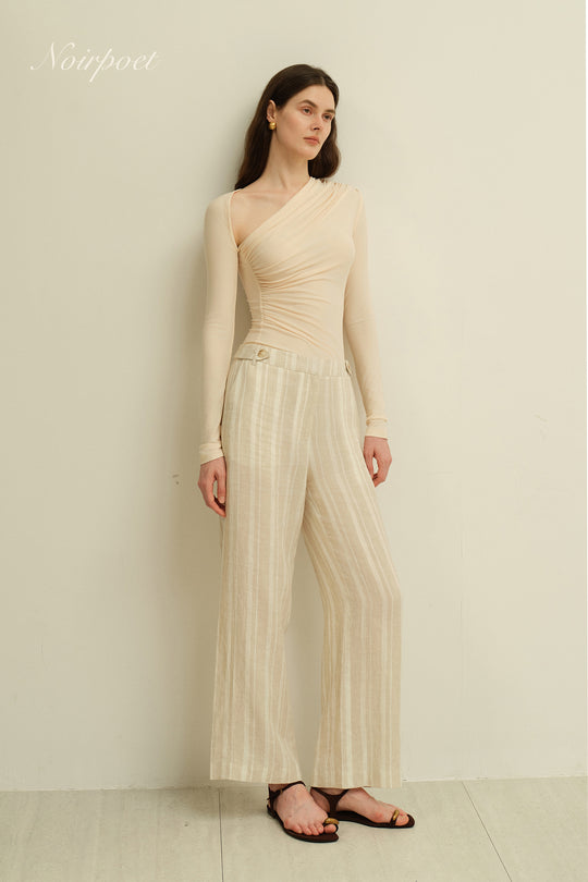 Tabe Pants (Canvas Stripe)