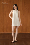 Margo Shift Dress (White)