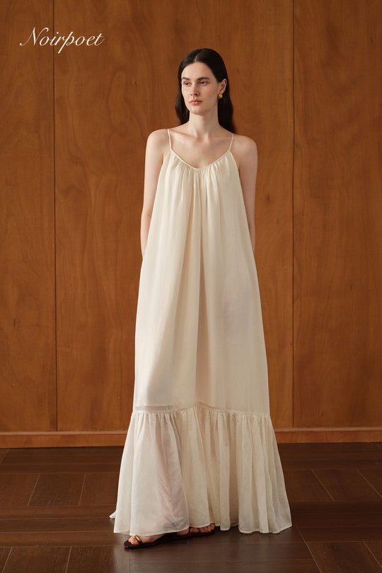 Paloma Dress (Ecru Mist)