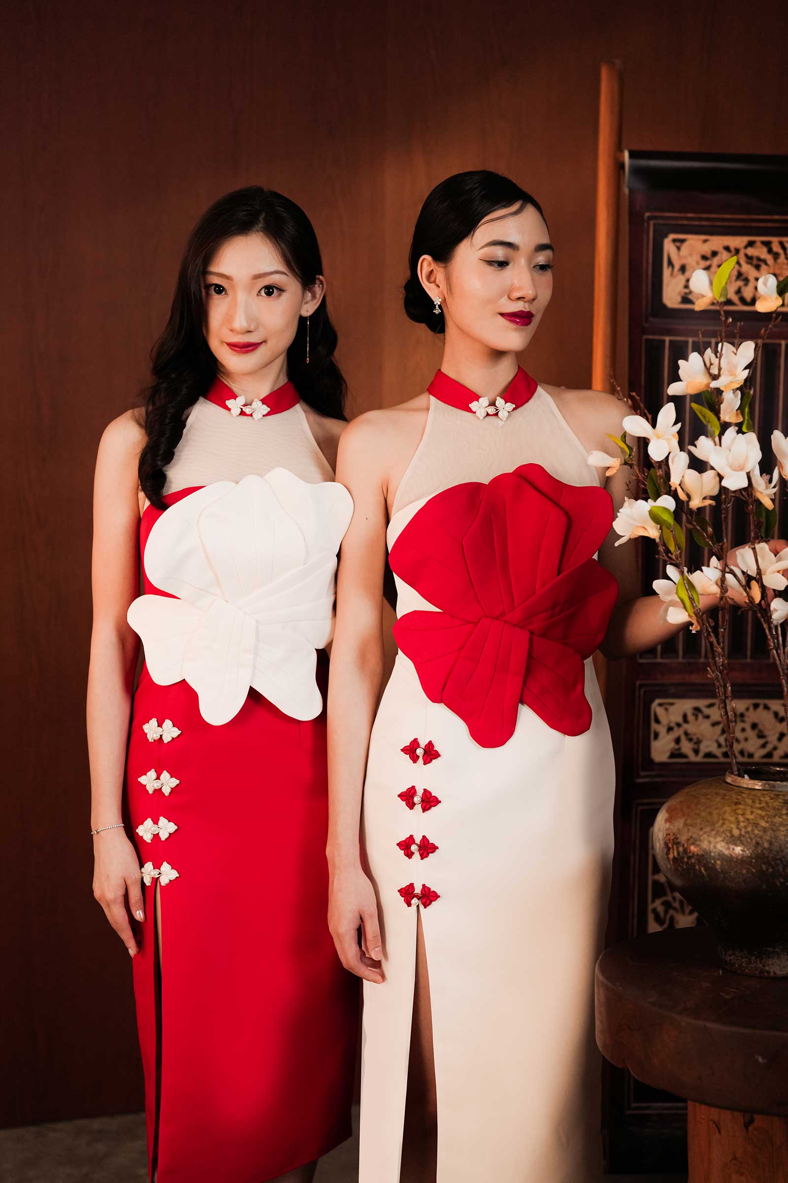 Chun Hua Qipao (Red)