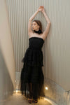 Davernial Tulle Gown (Black)