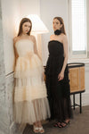 Davernial Tulle Gown (Cream)