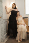 Davernial Tulle Gown (Black)