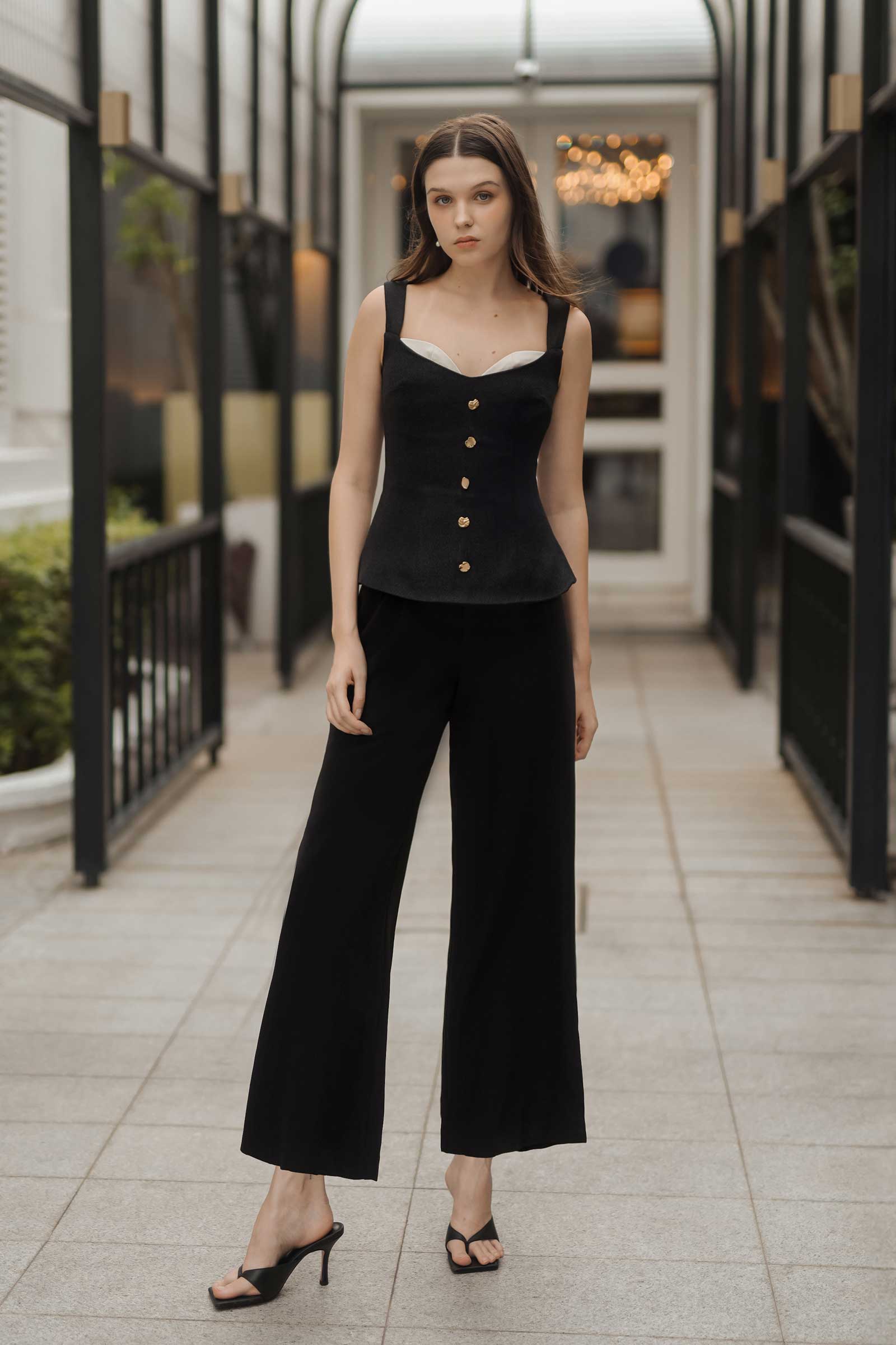 Denie Jumpsuit (Black)