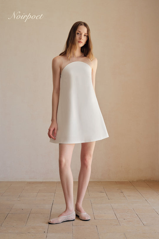 Luna Shift Dress (Snow White)