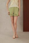 Liora Ruffle Shorts (Sage)