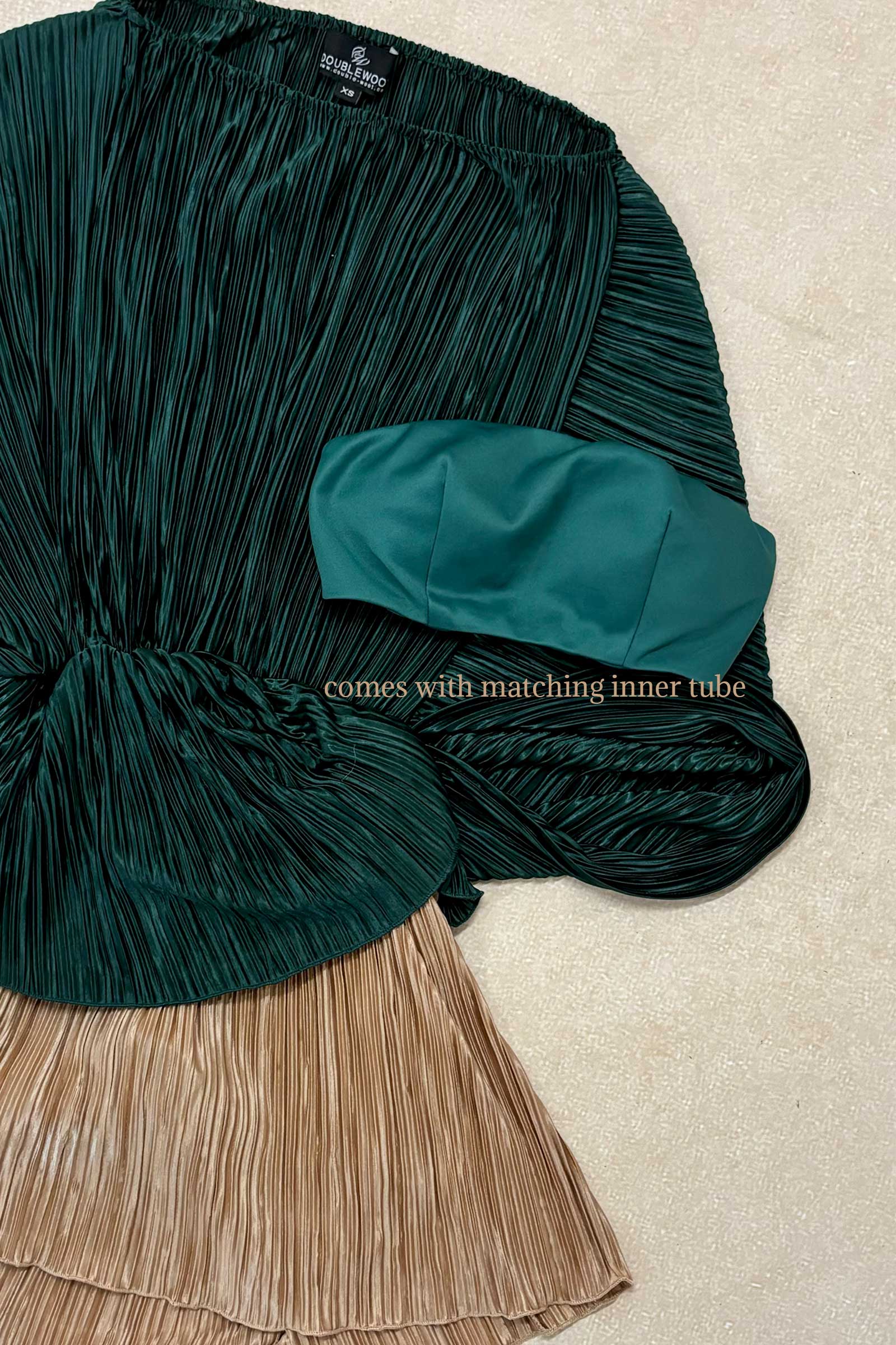 Lunaira Multiway Romper (Green+Brown)