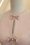 Ivy Qipao Top (Pink)
