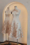 Camelia Dress (Champagne)
