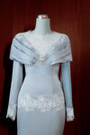 Rembulan Kebaya Top (Blue)